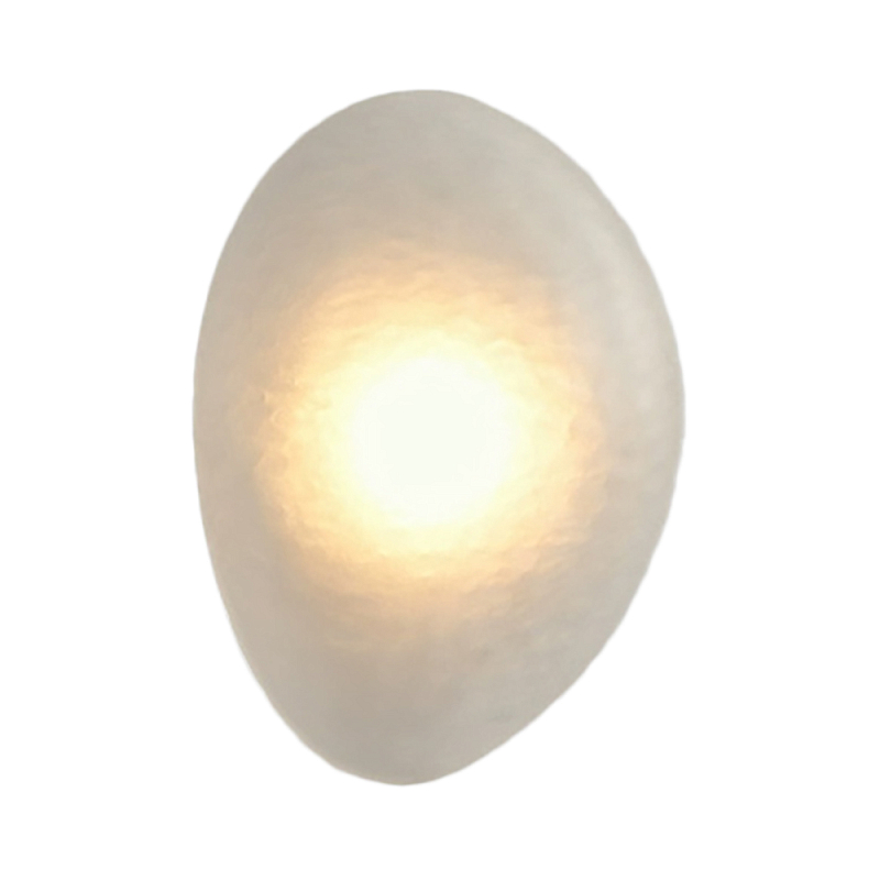 Бра LINDIS FROST LONG WALL 1 лампа Молочное стекло  Белый Черный в Рязани | Loft Concept 