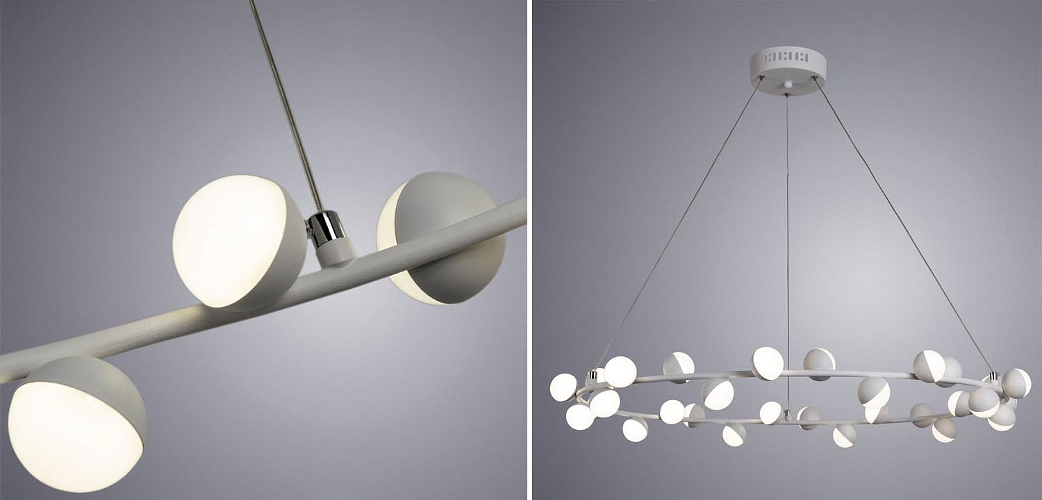 Люстра Vilelme Chandelier white 80 Люстра Vilelme Chandelier white 80 - Loft-Concept в Рязани