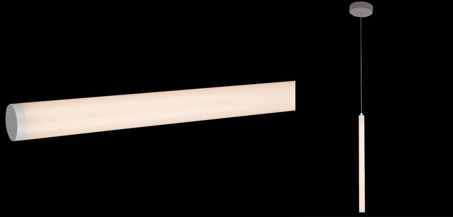 Подвесной светильник Trumpet tube white 50 Подвесной светильник Trumpet tube white 50 - Loft-Concept в Рязани
