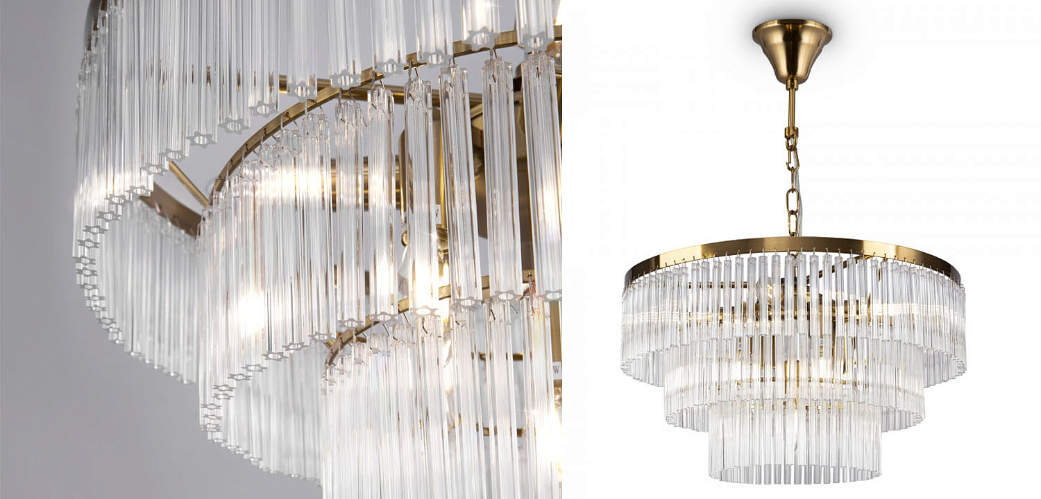 Люстра Olimpa Chandelier brass 47 Люстра Olimpa Chandelier brass 47 - Loft-Concept в Рязани