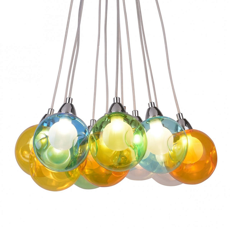 Люстра Bocci 28.11 multi color designed by Omer Arbel Мульти Люстра Bocci 28.11 multi color designed by Omer Arbel Мульти в Рязани | Loft Concept