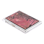 Портсигар с газовой зажигалкой из натурального камня Родонит Stone Cigarettes Cases варинант исполнения - 3 | Loft Concept в Рязани