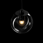 Подвесной светильник Selene Glass Ball Ceiling Lights Black  40 cm варинант исполнения - 2 | Loft Concept в Рязани