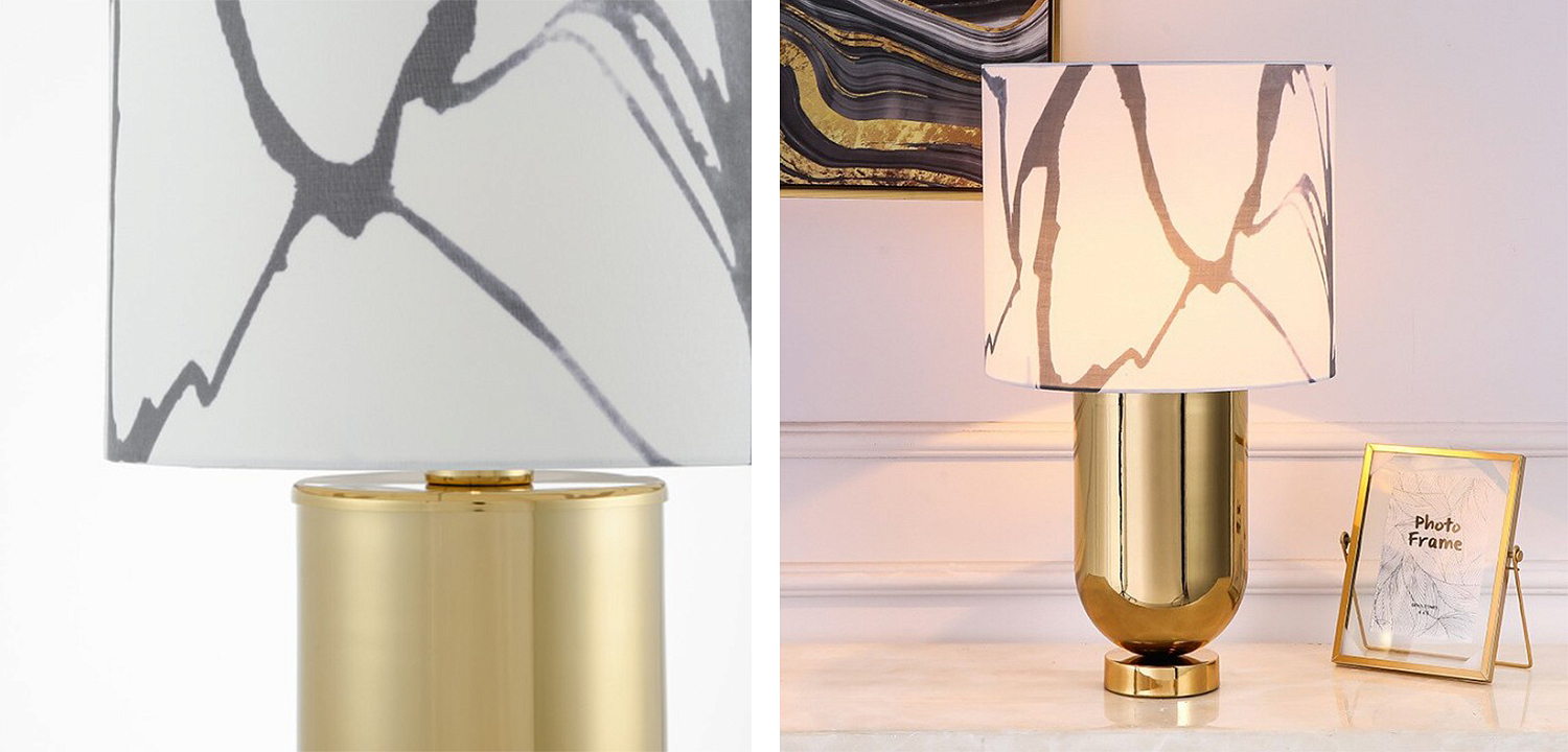 Настольная лампа Adeline Gold Table Lamp Настольная лампа Adeline Gold Table Lamp - Loft-Concept в Рязани