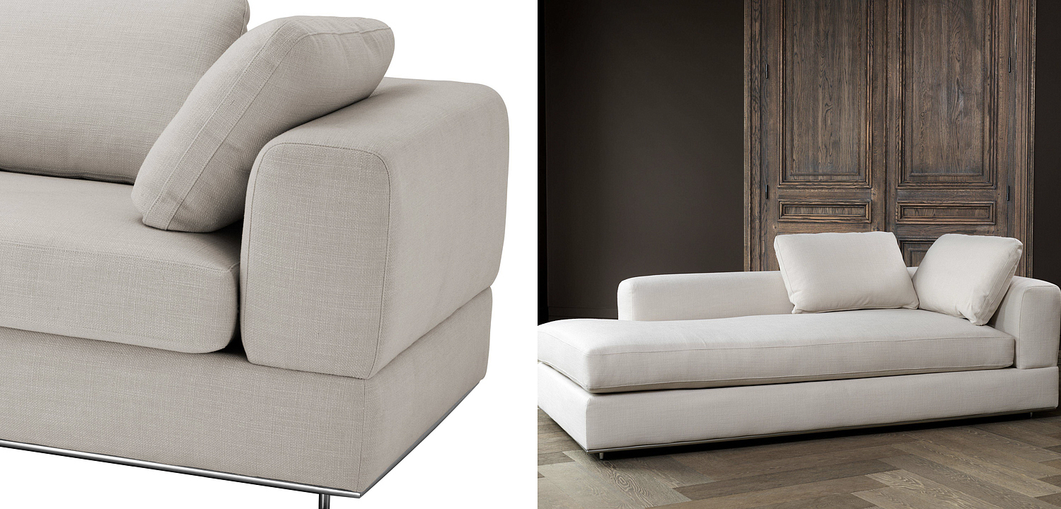 Кушетка Eichholtz Sofa Canyon Right Кушетка Eichholtz Sofa Canyon Right - Loft-Concept в Рязани