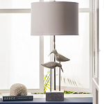 Настольная лампа с декором в виде птиц Coastal варинант исполнения - 2 | Loft Concept в Рязани