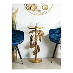 Столик приставной из металла с основанием в виде цветочной композиции Flower Arrangement Table варинант исполнения - 4 | Loft Concept в Рязани