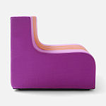 Дизайнерское кресло розовое Poltronova Sofo Rosancio Armchair варинант исполнения - 13 | Loft Concept в Рязани