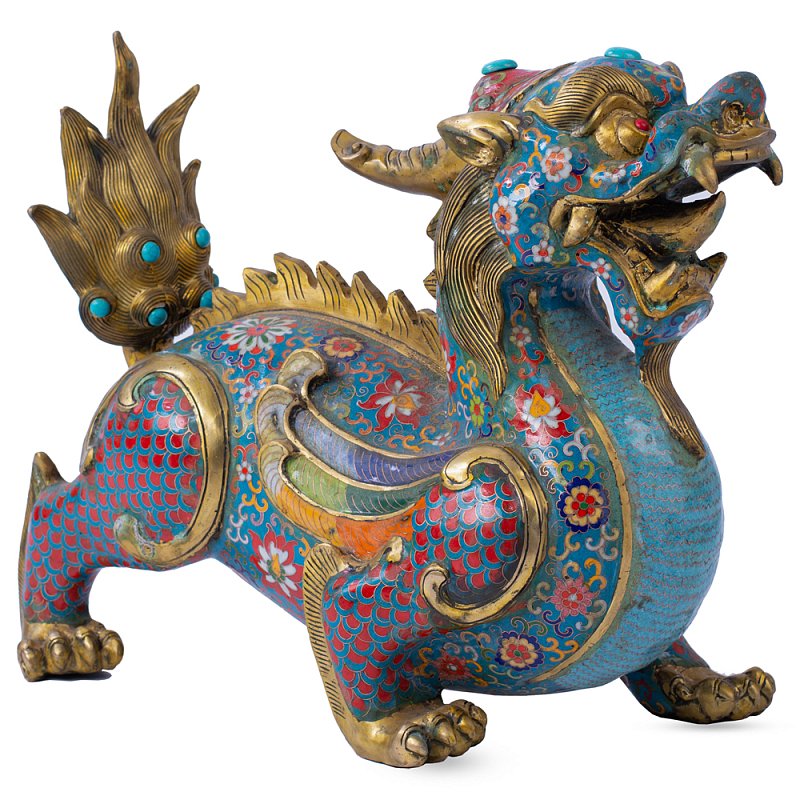 Большой Бронзовый Китайский дракон Мульти в Рязани | Loft Concept 