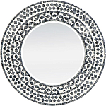 Настенное зеркало Black and white mosaic варинант исполнения - 1 | Loft Concept в Рязани