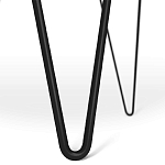 Стол журнальный с круглой столешницей из стекла Gold and Black Marble варинант исполнения - 6 | Loft Concept в Рязани