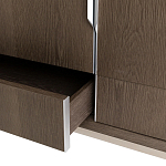 Шкаф из серого дуба Sawada Gray Oak Cabinet варинант исполнения - 5 | Loft Concept в Рязани