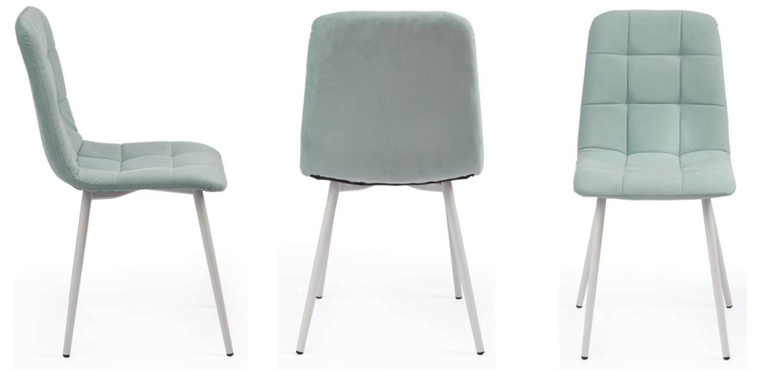Стул Nancy Velour Light Blue Chair Стул Nancy Velour Light Blue Chair - Loft-Concept в Рязани