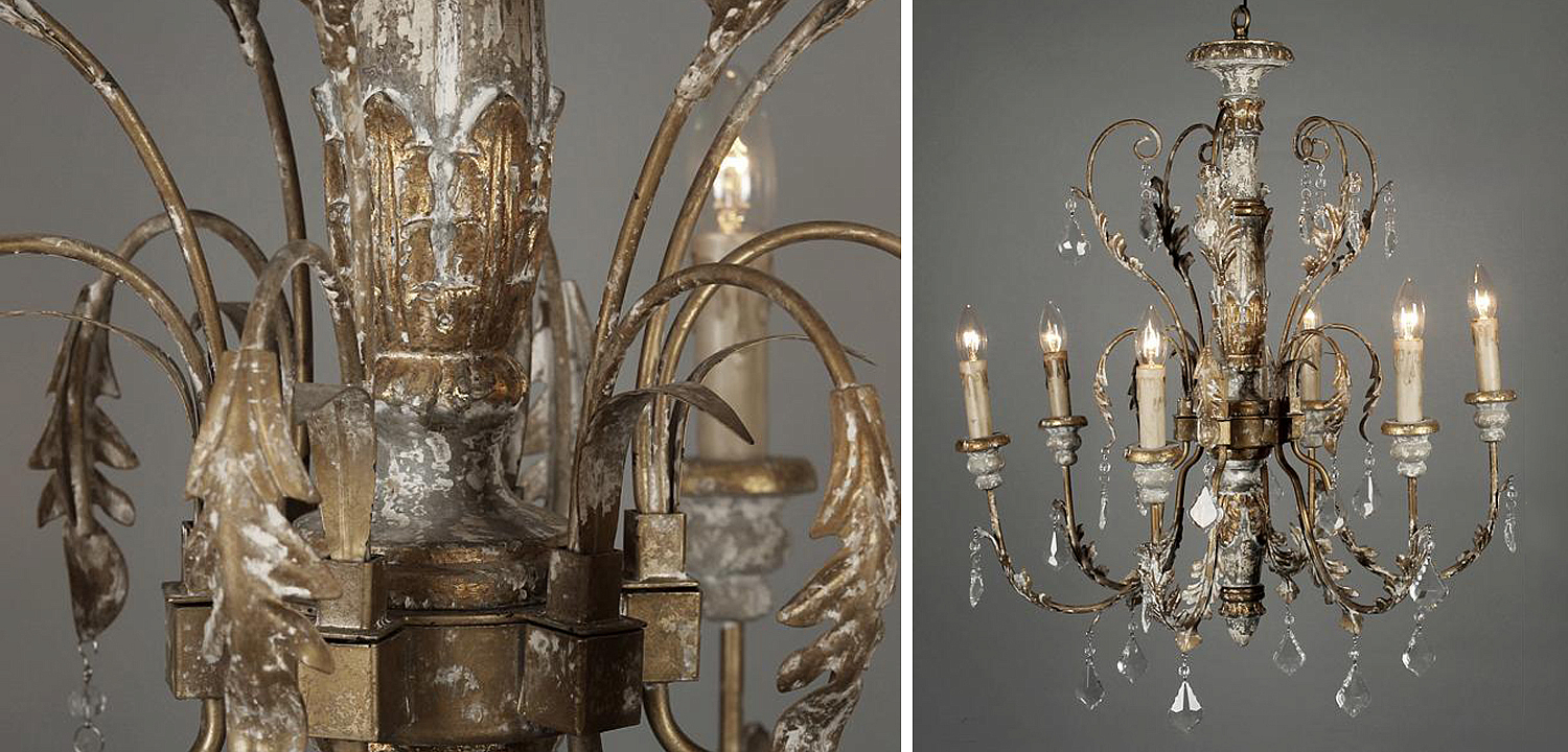 Люстра Narcisse Provence Chandelier Люстра Narcisse Provence Chandelier - Loft-Concept в Рязани