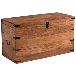 Деревянный сундук из массива манго Mango Wooden Chest Brown варинант исполнения - 1 | Loft Concept в Рязани