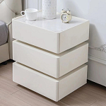 Умная прикроватная тумба с беспроводной зарядкой и подсветкой Smart Bedside Table варинант исполнения - 5 | Loft Concept в Рязани