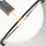 Подвесной светильник с прозрачным плафоном в форме шара в арочной подвеске Hinkley варинант исполнения - 7 | Loft Concept в Рязани