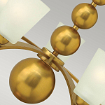 Люстра с матовыми конусными плафонами и декоративными элементами в форме шаров Hinkley варинант исполнения - 8 | Loft Concept в Рязани