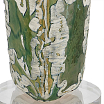 Настольная лампа керамическая с кремовым абажуром Scenic Column варинант исполнения - 2 | Loft Concept в Рязани