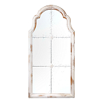 Зеркало-окно настенное в винтажном стиле Venetian Smooth варинант исполнения - 1 | Loft Concept в Рязани