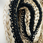 Арт-Объект из нитей Черно-Белый портрет Joana Schneider  варинант исполнения - 2 | Loft Concept в Рязани