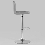 Барный стул с сиденьем серого цвета Honory варинант исполнения - 2 | Loft Concept в Рязани