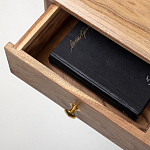 Прикроватная тумба с выдвижным ящиком Knotty варинант исполнения - 5 | Loft Concept в Рязани