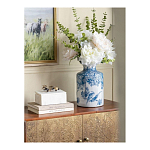 Ваза с мотивами цветущего сада с попугаями Vase Inspired by Nature варинант исполнения - 4 | Loft Concept в Рязани