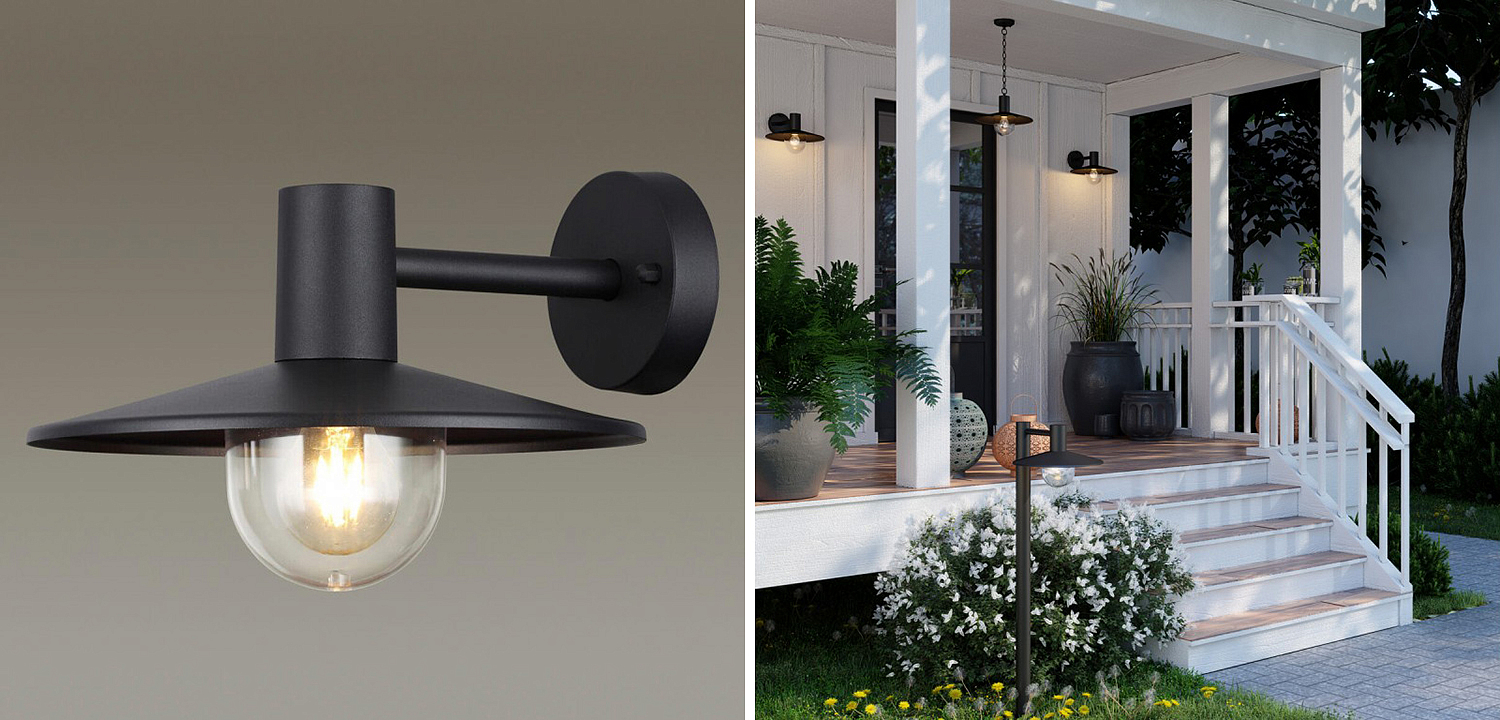 Уличный настенный светильник Leicester Street Wall Lamp Уличный настенный светильник Leicester Street Wall Lamp - Loft-Concept в Рязани