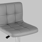 Барный стул с сиденьем серого цвета Honory варинант исполнения - 7 | Loft Concept в Рязани