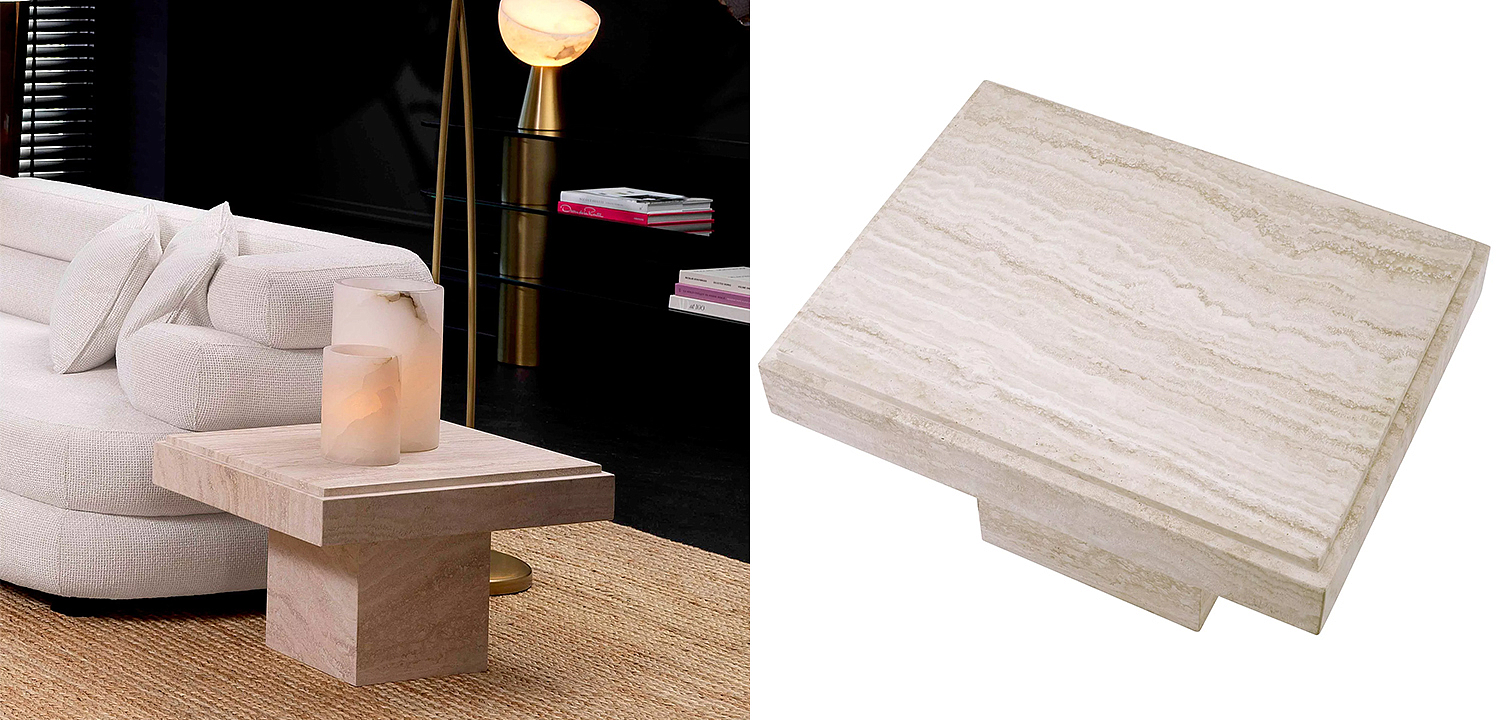 Приставной стол Eichholtz Side Table Sartoria Приставной стол Eichholtz Side Table Sartoria - Loft-Concept в Рязани