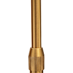 Торшер с мраморным столиком и золотым плафоном Ezio Floor Lamp варинант исполнения - 3 | Loft Concept в Рязани