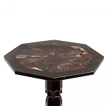 Кофейный стол из натуральных камней Змеевик и Яшма Natural Stone Tables варинант исполнения - 12 | Loft Concept в Рязани