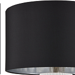 Настольная лампа с белым фактурным корпусом и черным абажуром Twisted варинант исполнения - 3 | Loft Concept в Рязани