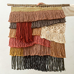 Текстильное Панно с бахромой варинант исполнения - 2 | Loft Concept в Рязани