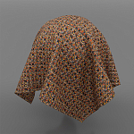 Мебельная ткань Шенилл терракотовый цвет 142 см T4-58 варинант исполнения - 10 | Loft Concept в Рязани