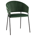 Стул в велюре зеленого цвета Horizon варинант исполнения - 1 | Loft Concept в Рязани