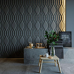 Гипсовая 3D Панель M-04 варинант исполнения - 1 | Loft Concept в Рязани