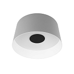 Потолочный светильник с цилиндрическим серым металлическим абажуром 25 Urban Dome варинант исполнения - 1 | Loft Concept в Рязани