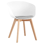 Стул из пластика с мягким сиденьем Eames варинант исполнения - 1 | Loft Concept в Рязани