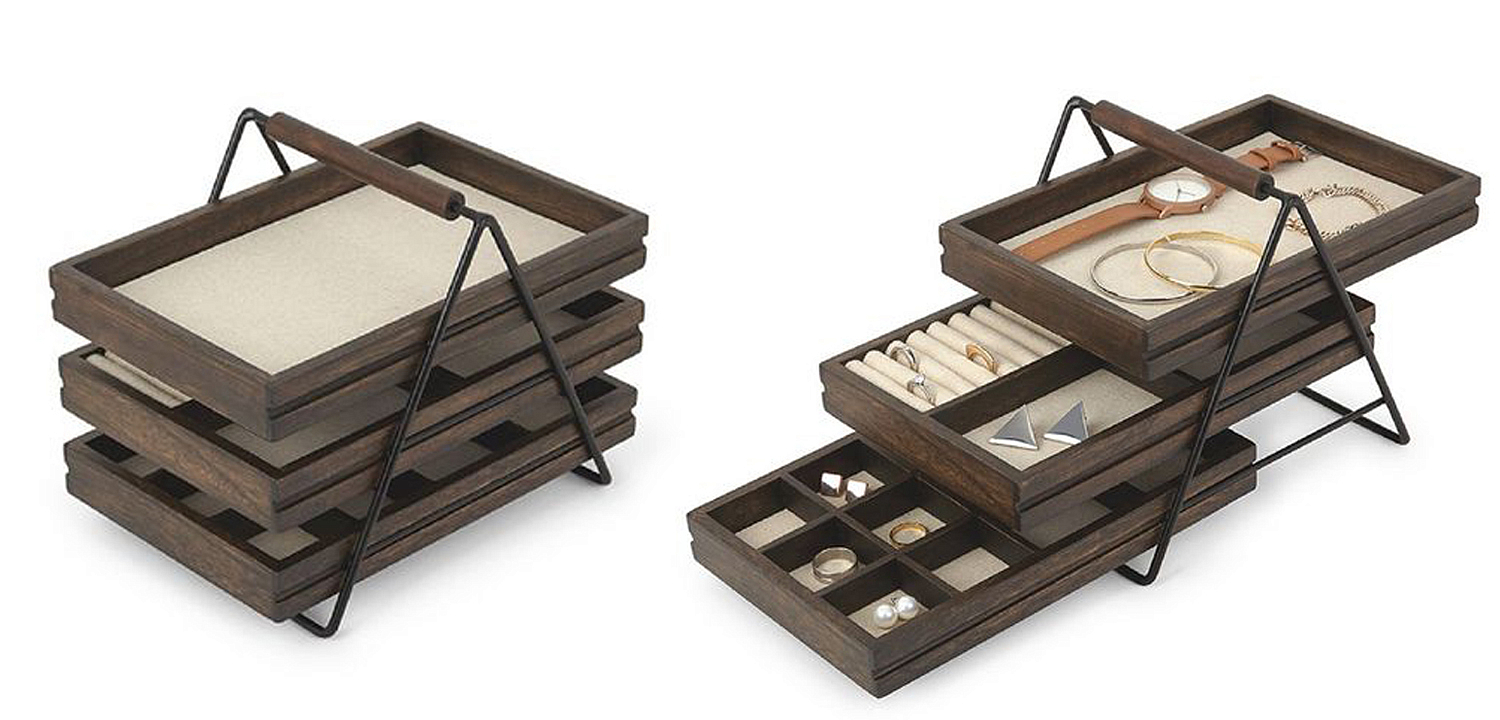 Шкатулка Tiered Jewerly Storage Box Шкатулка Tiered Jewerly Storage Box - Loft-Concept в Рязани