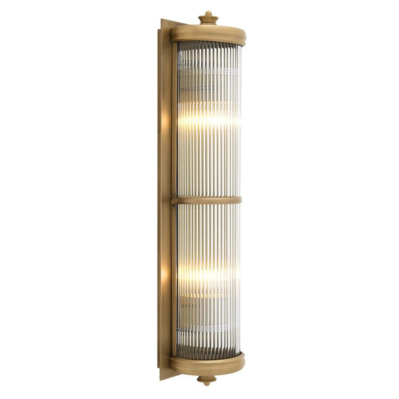Бра Wall Lamp Glorious XL Brass Латунь Прозрачное Стекло Бра Wall Lamp Glorious XL Brass Латунь Прозрачное Стекло в Рязани | Loft Concept