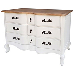Комод бежевый в стиле Прованс Montmartre Provence Beige Wide варинант исполнения - 1 | Loft Concept в Рязани