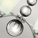 Люстра с матовыми конусными плафонами и декоративными элементами в форме шаров Hinkley варинант исполнения - 16 | Loft Concept в Рязани