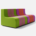 Дизайнерское кресло зеленое Poltronova Sofo Verosa Green Pink Armchair варинант исполнения - 3 | Loft Concept в Рязани