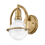 Бра с шарообразной белой лампой и декоративной рамкой Hinkley варинант исполнения - 1 | Loft Concept в Рязани