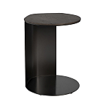 Столик журнальный приставной темный шпон Form Graphics варинант исполнения - 1 | Loft Concept в Рязани