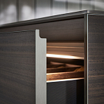 Кухонный гарнитур из массива дерева и камня HI-LINE 6 FRAME DOOR Dada Engenereed Kitchen варинант исполнения - 9 | Loft Concept в Рязани