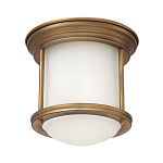 Потолочный светильник для ванных комнат с цилиндрическим стеклянным плафоном и одной лампой Hinkley варинант исполнения - 9 | Loft Concept в Рязани