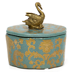 Фарфоровая шкатулка Swan Lake варинант исполнения - 6 | Loft Concept в Рязани